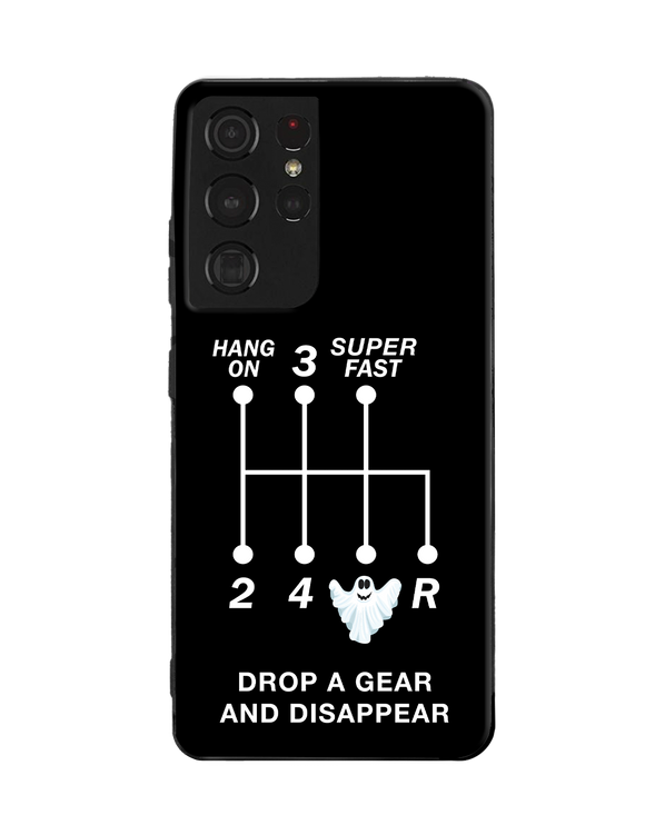 Drop a Gear and disappear gear shift Phone Case