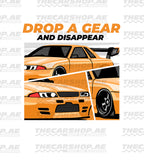 Drop A Gear And Disappear T-shirt
