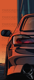 Nissan Silvia Drawing Phone Case