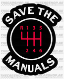 Save The Manuals Face Mask
