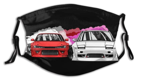 JDM Drift Face Mask