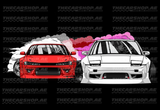 JDM Drift Face Mask